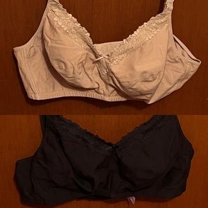 Maternity Bra Set - Tan & Black - Size 38D